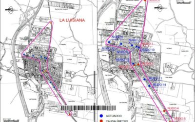 Nueva adjudicación: MICROSECTORIZACIÓN DINÁMICA DE RED DE ABASTECIMIENTO en el Municipio de La Luisiana (Sevilla).