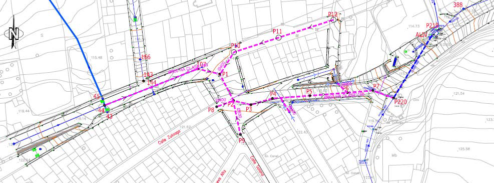 Proyecto de obras de mejora de red de drenaje urbano en Paradas (Sevilla)  