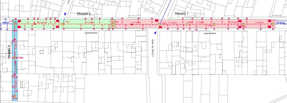 Adjudicación a Drainsal de la renovación y mejora de la red de saneamiento en calles  San Patricio y Angostura de La Puebla de Cazalla (Sevilla)