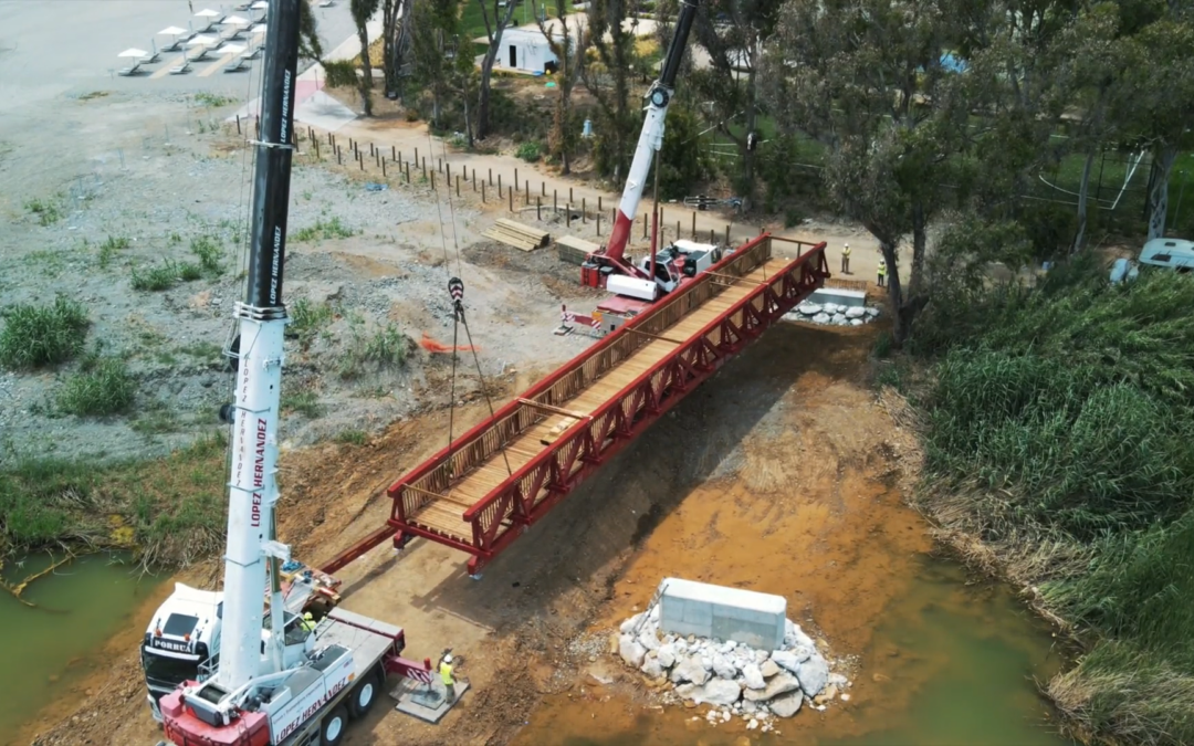 Puente de la Senda Litoral T. 9 (Estepona). UTE DRAINSAL-RIALSA: