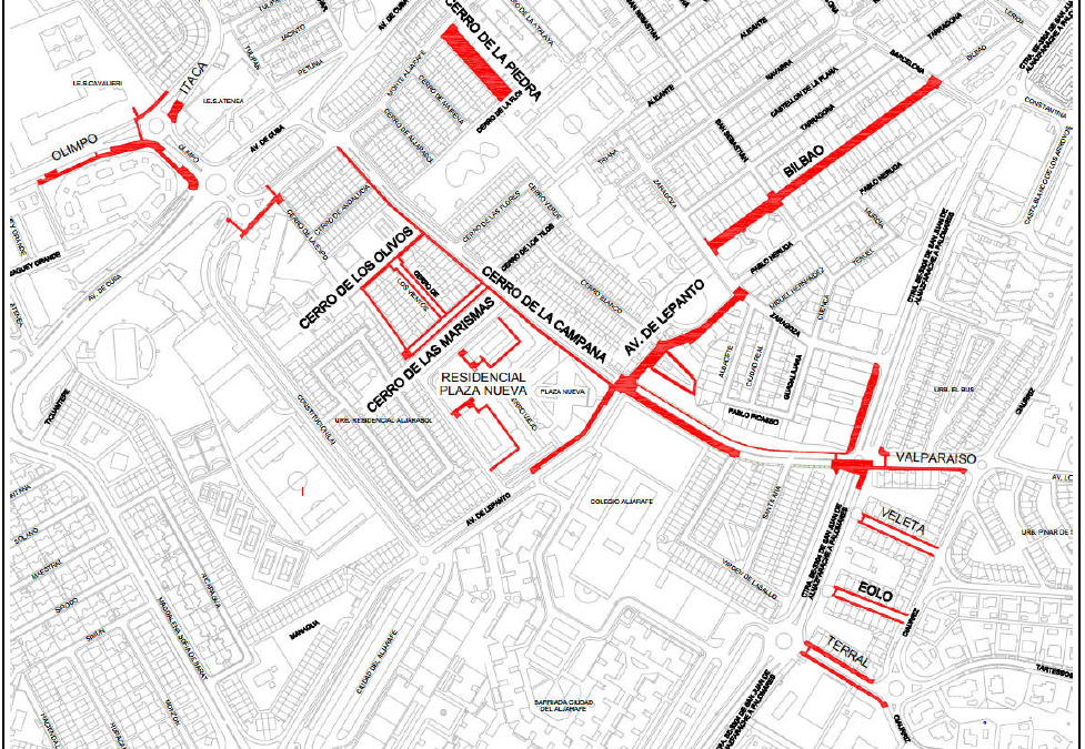 Drainsal fue adjudicataria de Mejora de la Infraestructura Hidráulica en Mairena de Aljarafe (Sevilla)